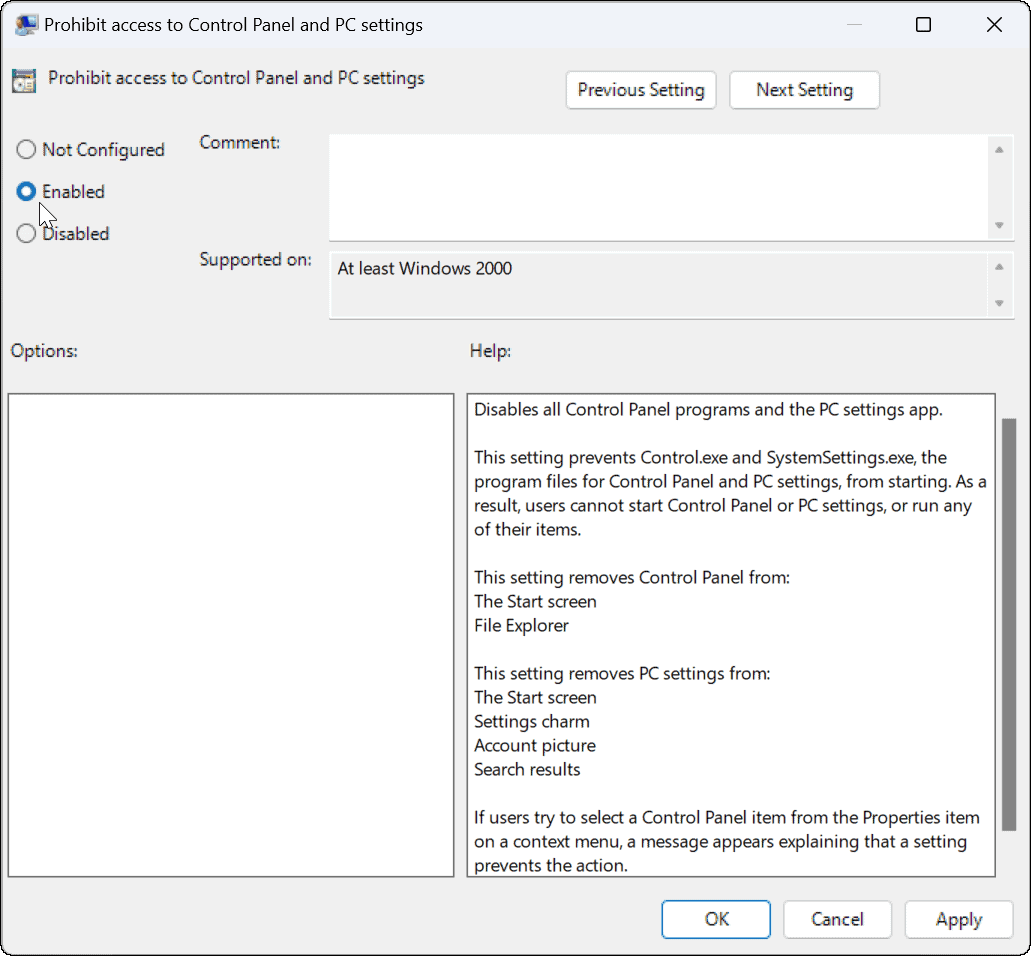 [系统教程]Windows 11如何阻止用户设置？