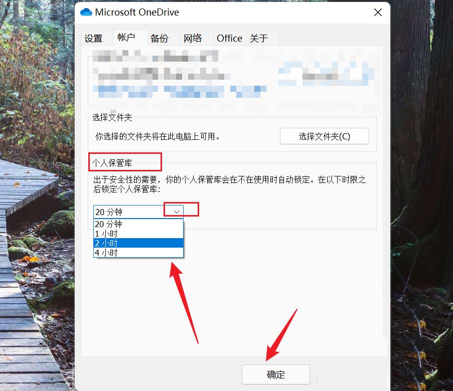 [系统教程]Win11自动锁定OneDrive个人保管库的方法