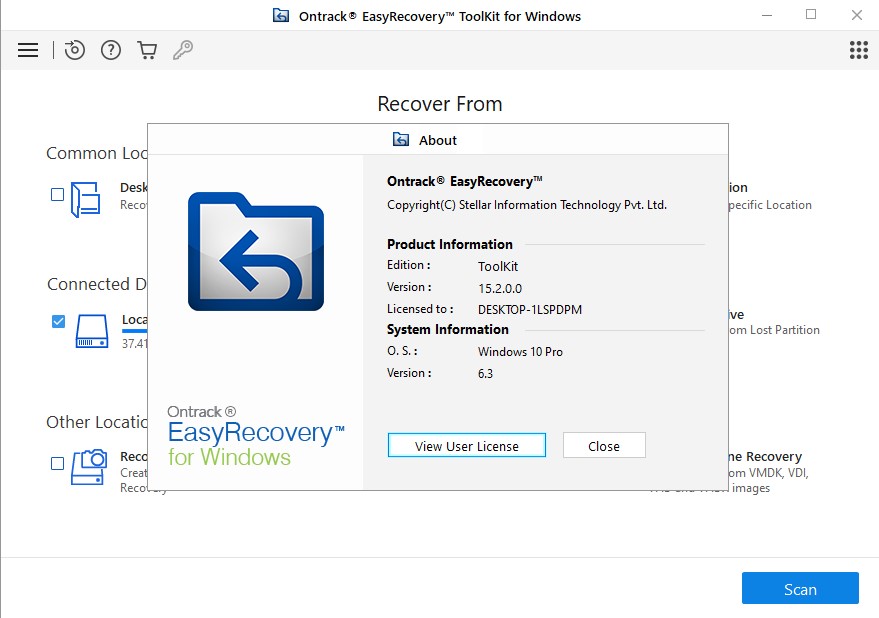 [数据恢复]Ontrack EasyRecovery数据恢复软件下载,Ontrack EasyRecovery 15.2.0.0 企业Toolkit破解版