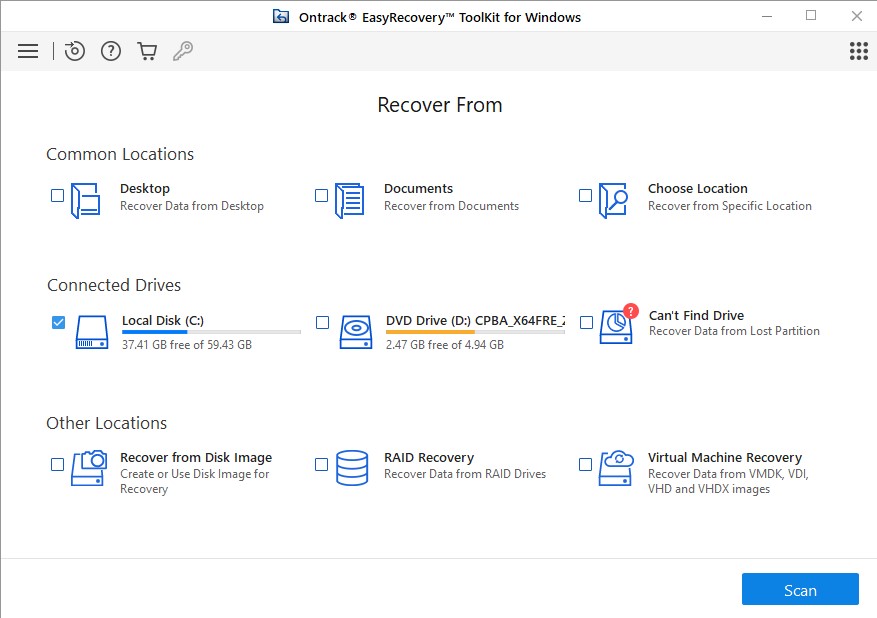 [数据恢复]Ontrack EasyRecovery数据恢复软件下载,Ontrack EasyRecovery 15.2.0.0 企业Toolkit破解版