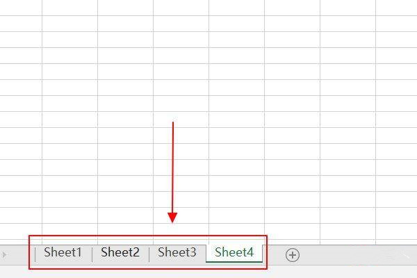 办公软件使用之Excel表格下方的多个表格不见了怎么办？