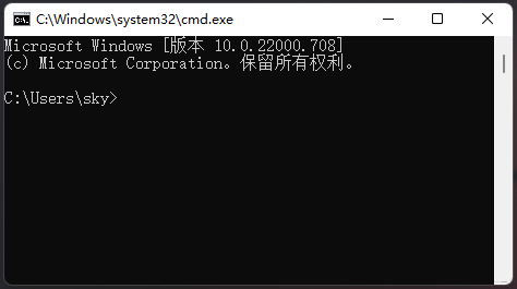 [系统教程]Win11cmd怎么进入d盘？Win11系统cmd切换到d盘的方法