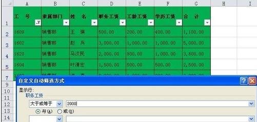 办公软件使用之excel怎么筛选出自己想要的内容？excel表格进行内容自定义筛选教程