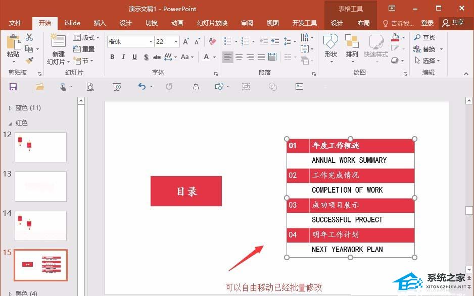 办公软件使用之PPT如何制作目录页面？PPT目录页面制作教程