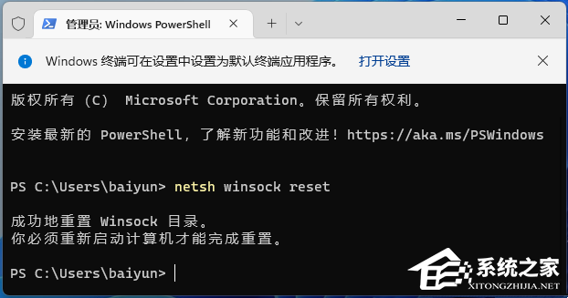 [系统教程]Win11使用flushdns命令后无法上网的三种解决方法