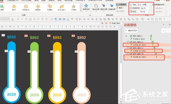 办公软件使用之PPT数据动态图表怎么做？PPT动态数据表制作教程