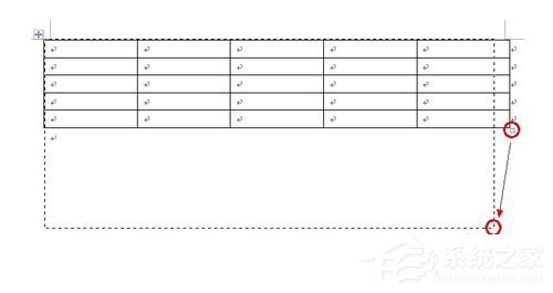 办公软件使用之Word如何调整表格大小？Word调整表格大小的方法