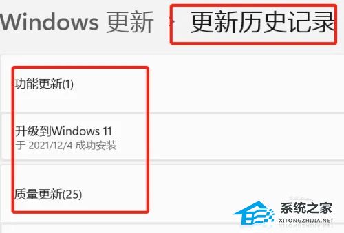 [系统教程]电脑上如何查看Win11系统的更新历史记录