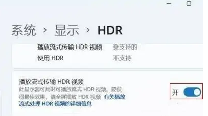 [系统教程]Win11怎么开启hdr功能-Win11开启hdr功能操作方法教学