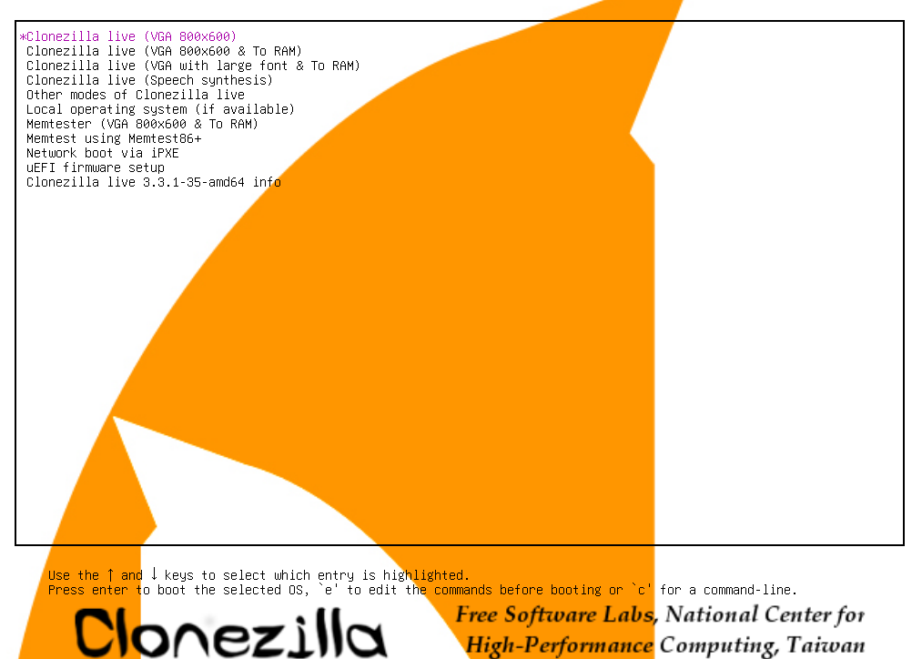 [系统工具]再生龙Clonezilla系统备份还原工具,Clonezilla再生龙磁盘克隆工具中文版