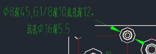 [制图软件]CAD机械版标注文字挡住后面图形
